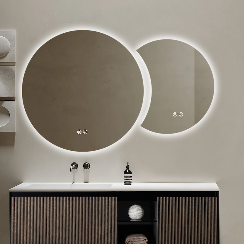 Miroir de salle de bain Moon Duo
