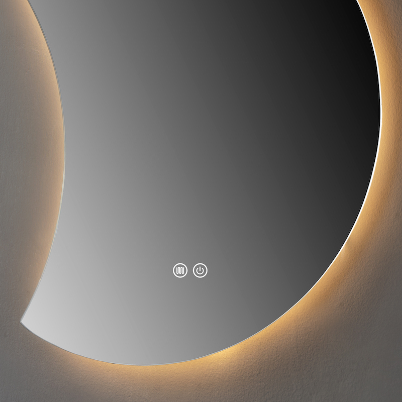 Miroir de salle de bain Moon Duo