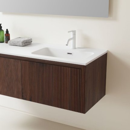 Meuble vasque excentré Tosca 120 cm