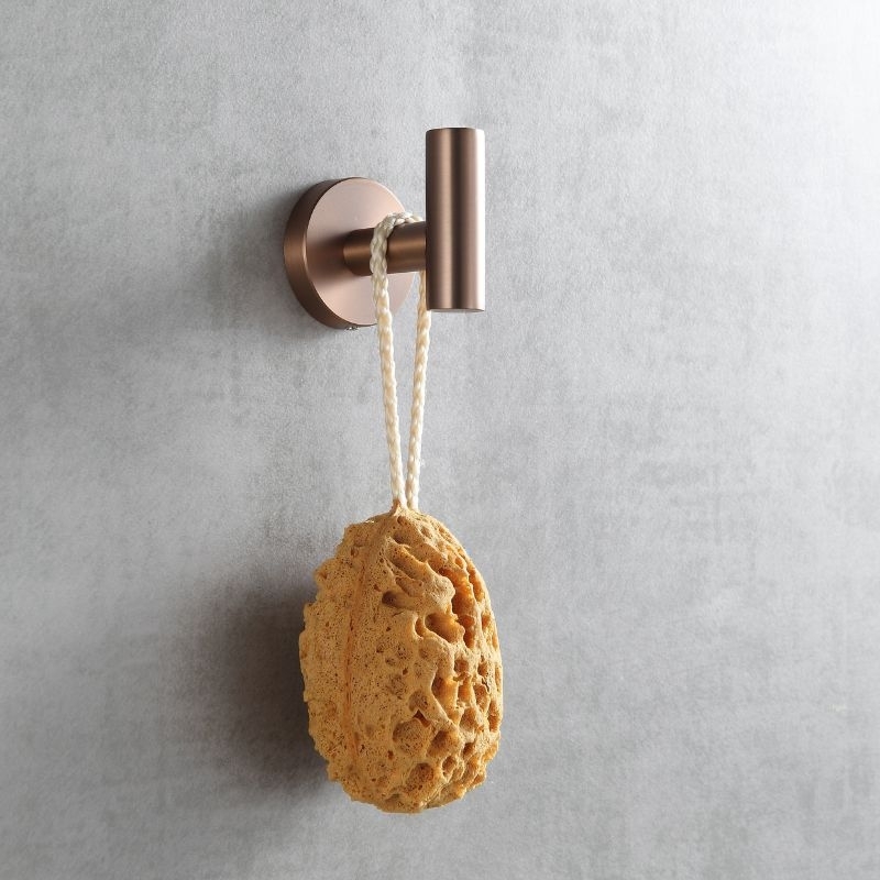 Patère bronze brossé