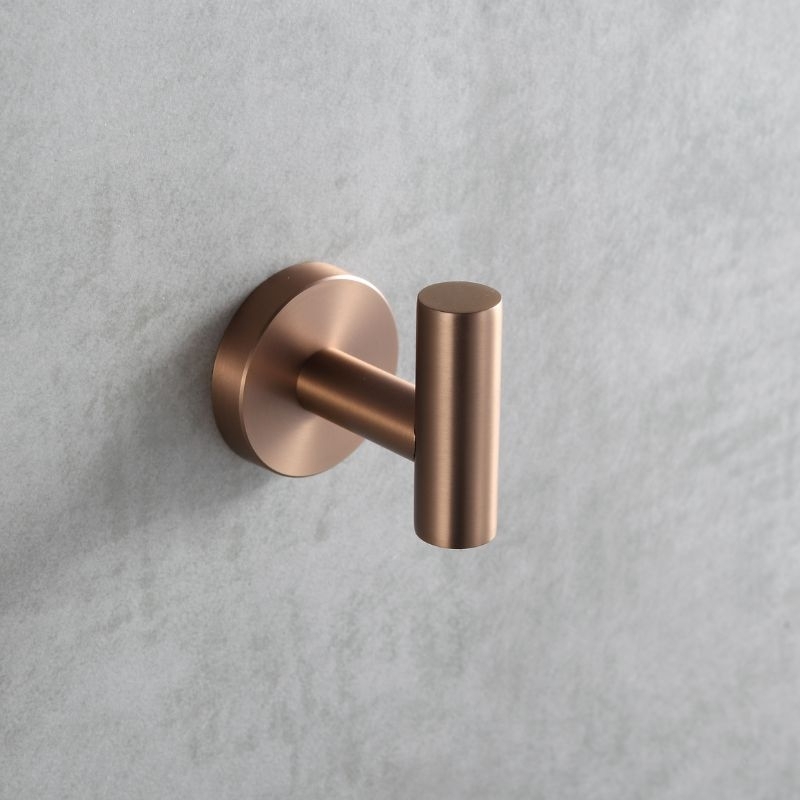 Patère bronze brossé