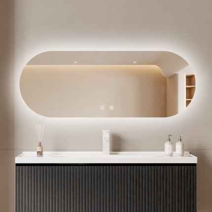 Miroir de salle de bain LED Horizon 120 cm