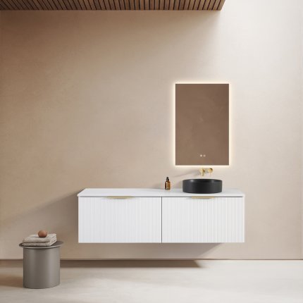 Meuble Stripes vasque à poser personnalisable