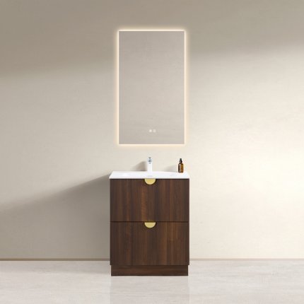 Meuble Feety Cannelé 70 vasque encastrable