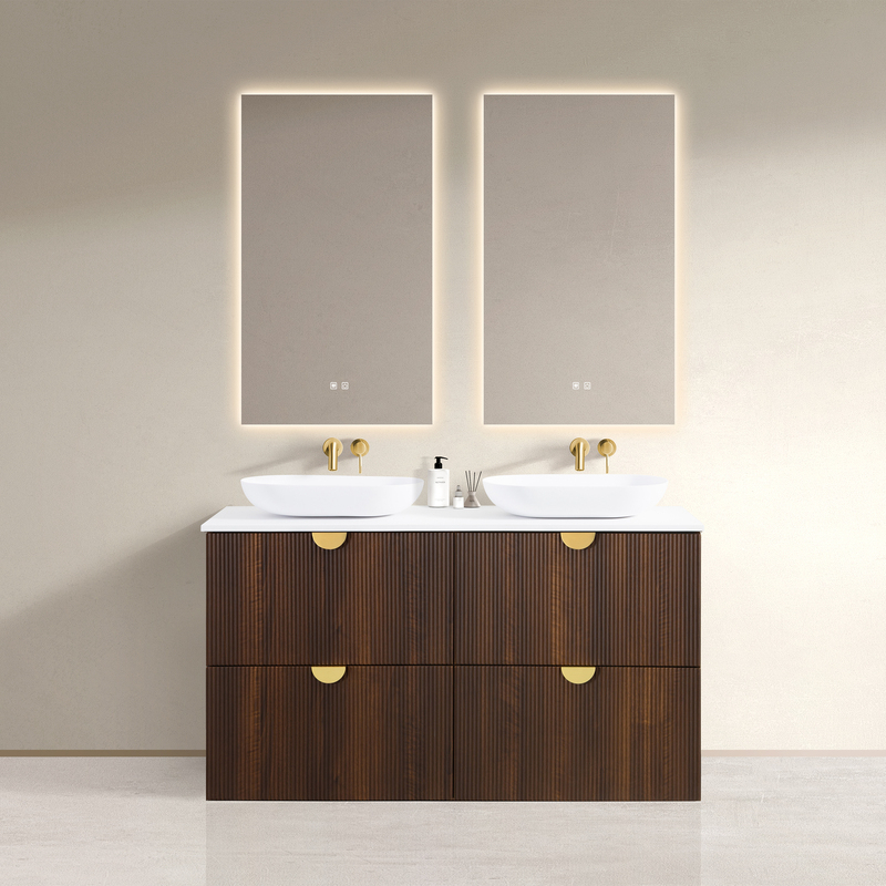 Meuble Feety Cannele vasque à poser personnalisable