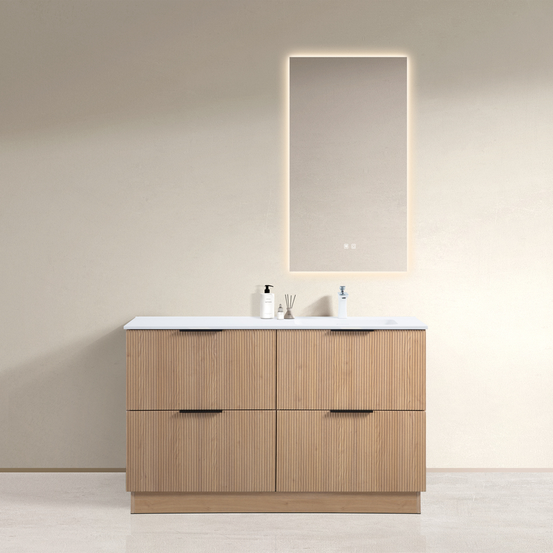 Meuble Feety Cannele vasque encastrable personnalisable