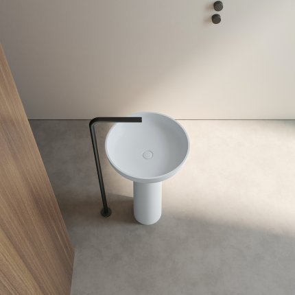 Lavabo colonne totem Breeze Solid surface 50 cm