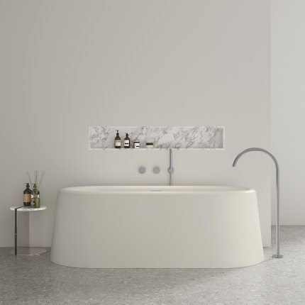 Baignoire Perla blanc écru 180 cm
