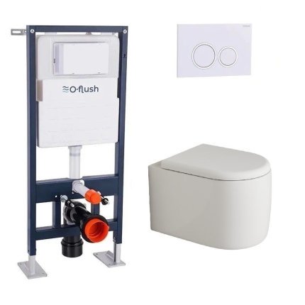 Pack WC suspendu O-Flush Cirka
