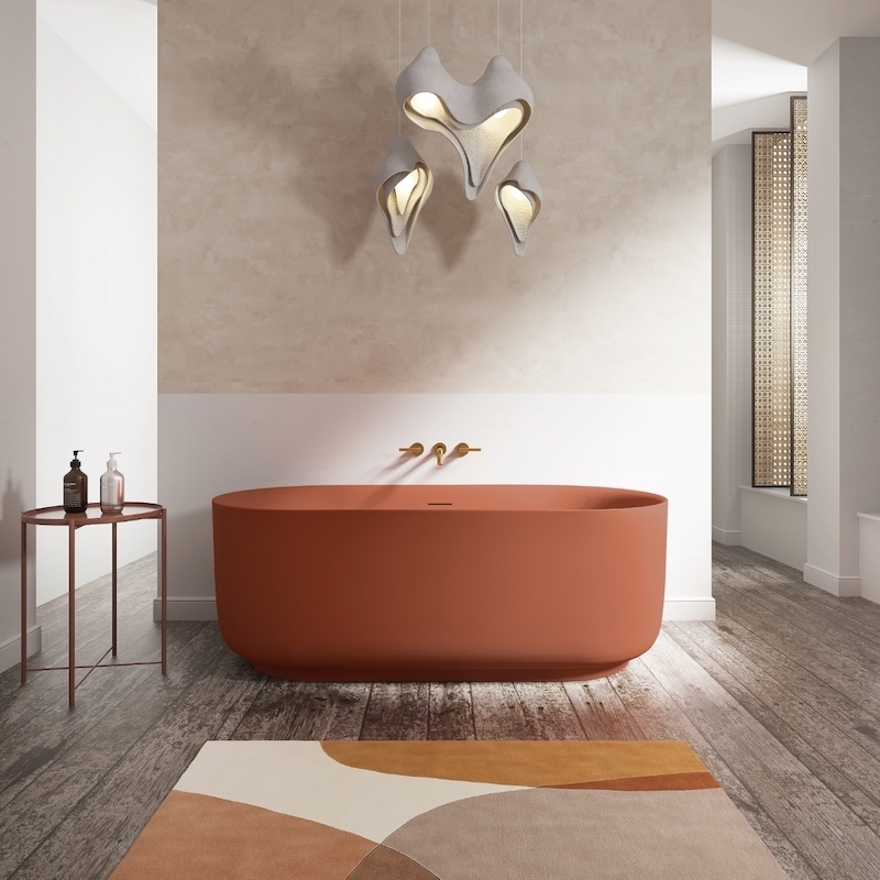 Baignoire Terra mat 170 cm