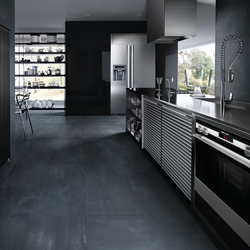 Carrelage Steeltech Anthracite