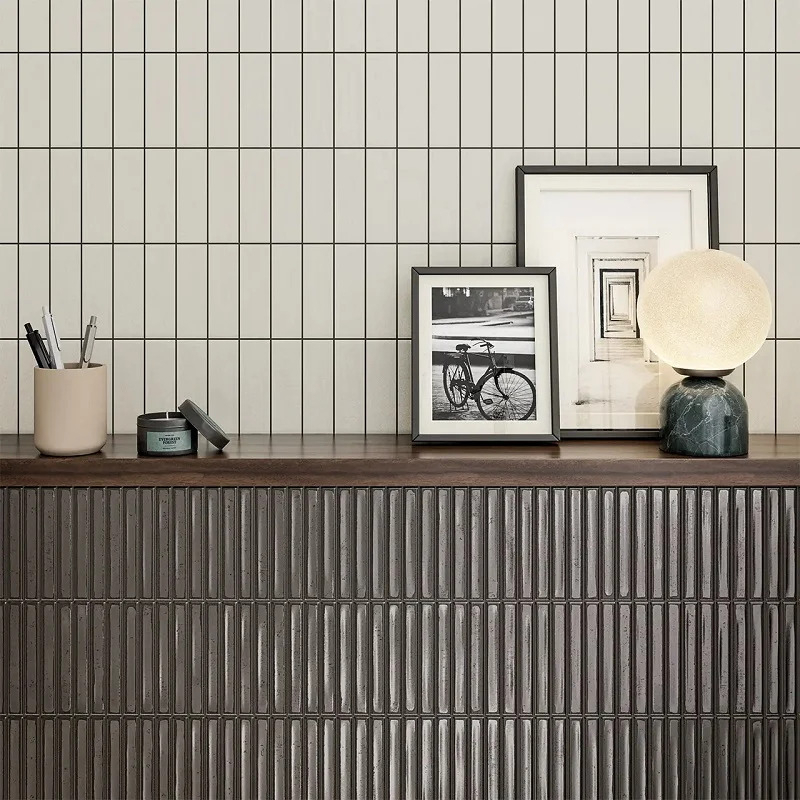 Carrelage 3D Bars Silver