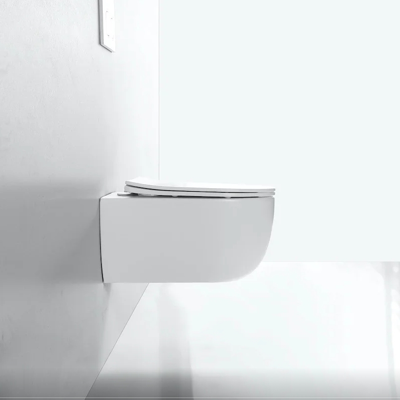 Cuvette suspendue Voga blanc mat
