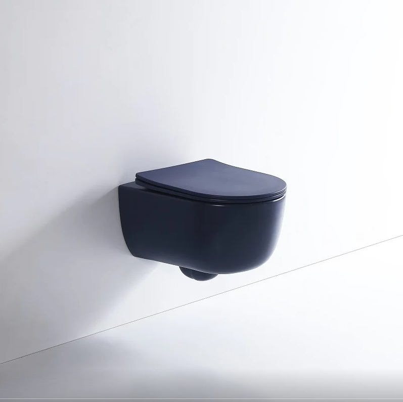 Cuvette suspendu bleu marine Voga