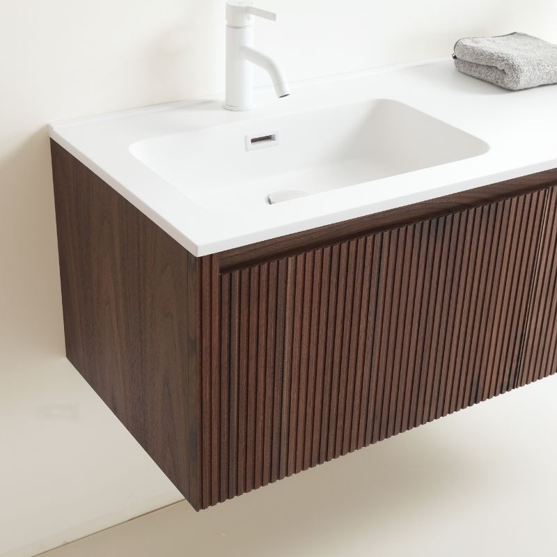 Ronde chromen vloerkraan