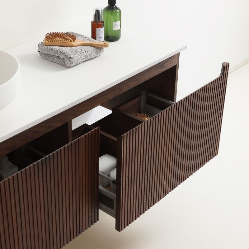 Matte groene marmeren tegels