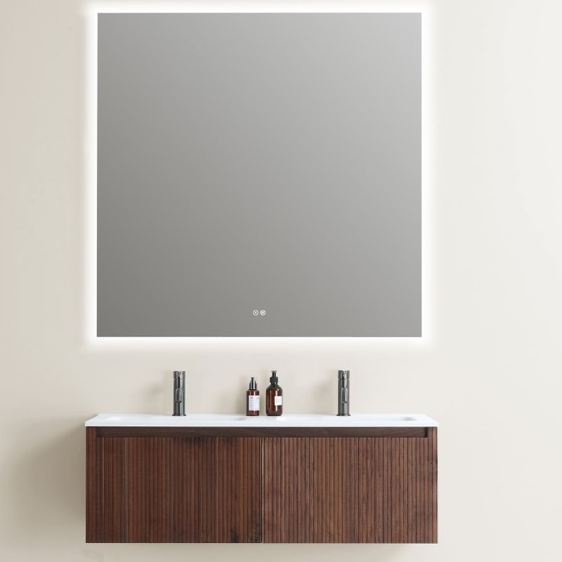 SISA witte wandwastafel 150 cm