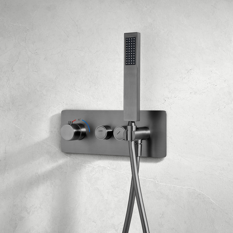 Gouden ingebouwde douchekolom 