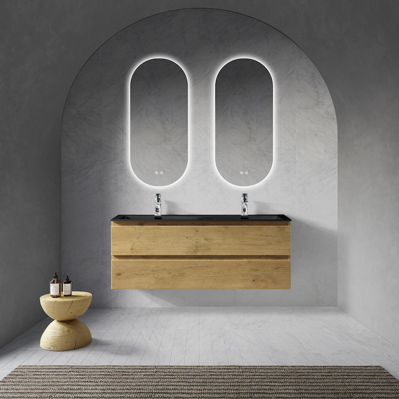 Meuble de salle de bain soho avec vasque noir