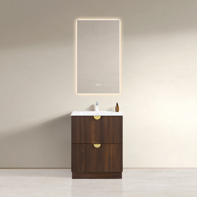 MEUBLE FEETY NOYER 70 VASQUE BLANC MAT