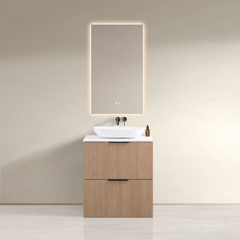 MEUBLE FEETY CHÊNE 70 PLAN BLANC MAT