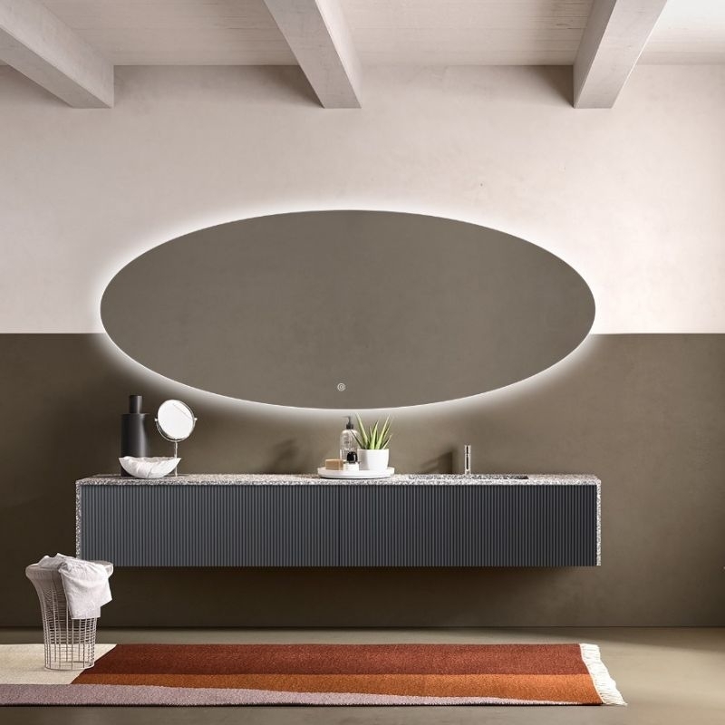 Ledspiegel Ovana 180 cm 