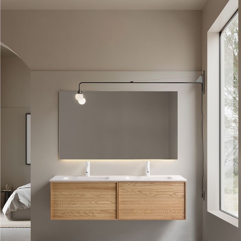 Meuble sous vasque Oka 140 cm 