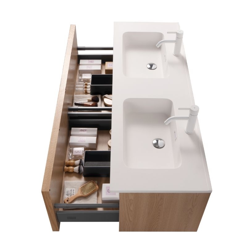 Meuble sous vasque Oka 140 cm 