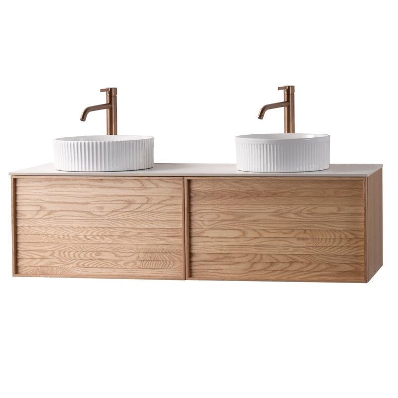 Meuble sous vasque Oka 140 cm 