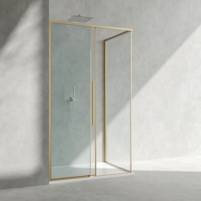 Draaibare douchedeur