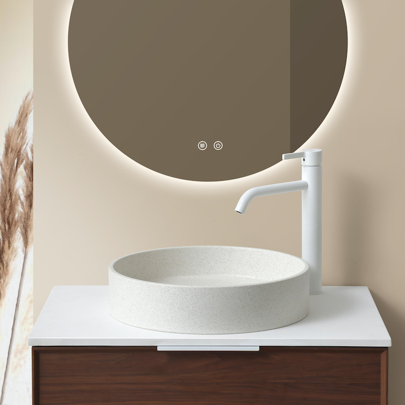 Vasque ronde à poser Veneta Terrazzo