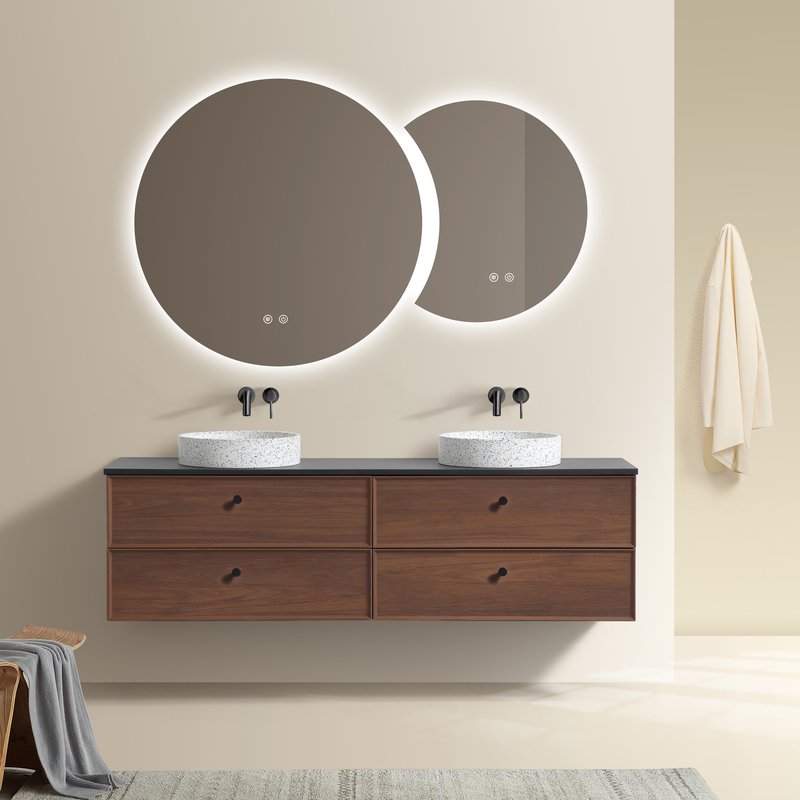 Meuble de salle de bain avec vasque à poser