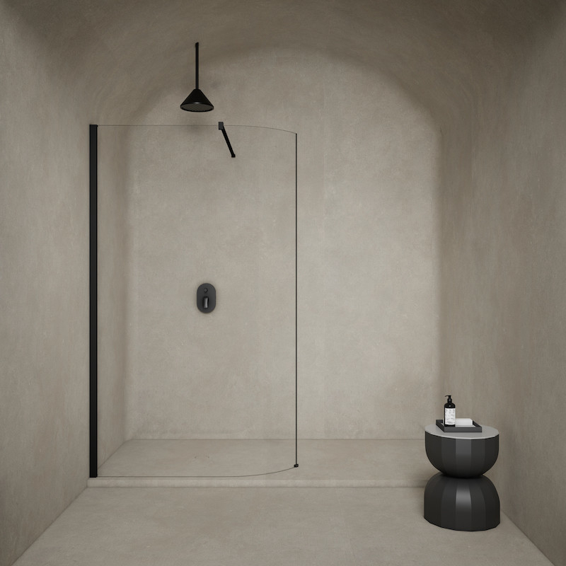 Rebels mosterd & nero mat en Rebels nero glanzend wandtegels