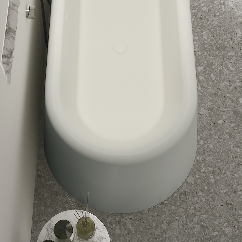 Baignoire ilot Perla blanc