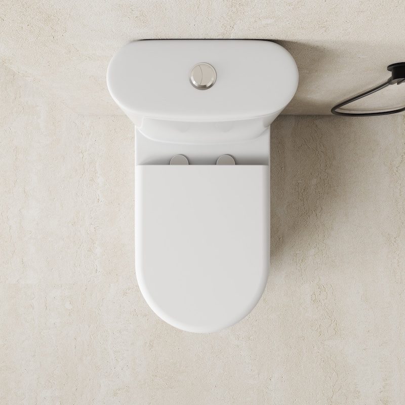 Dubbele spoelbak in gecanneleerd massief hout