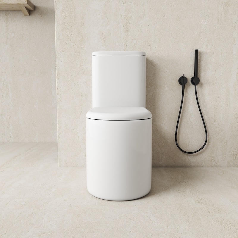 Afwerkingsstrip voor betonnen grijze tegels