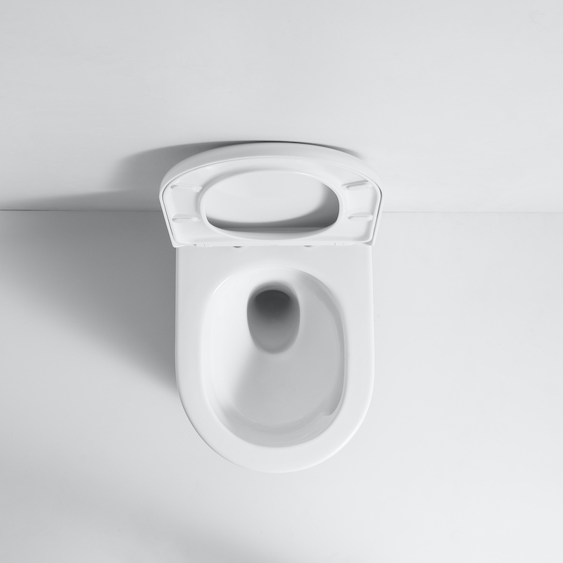 WC Cirka prise hauteur abattant ouvert