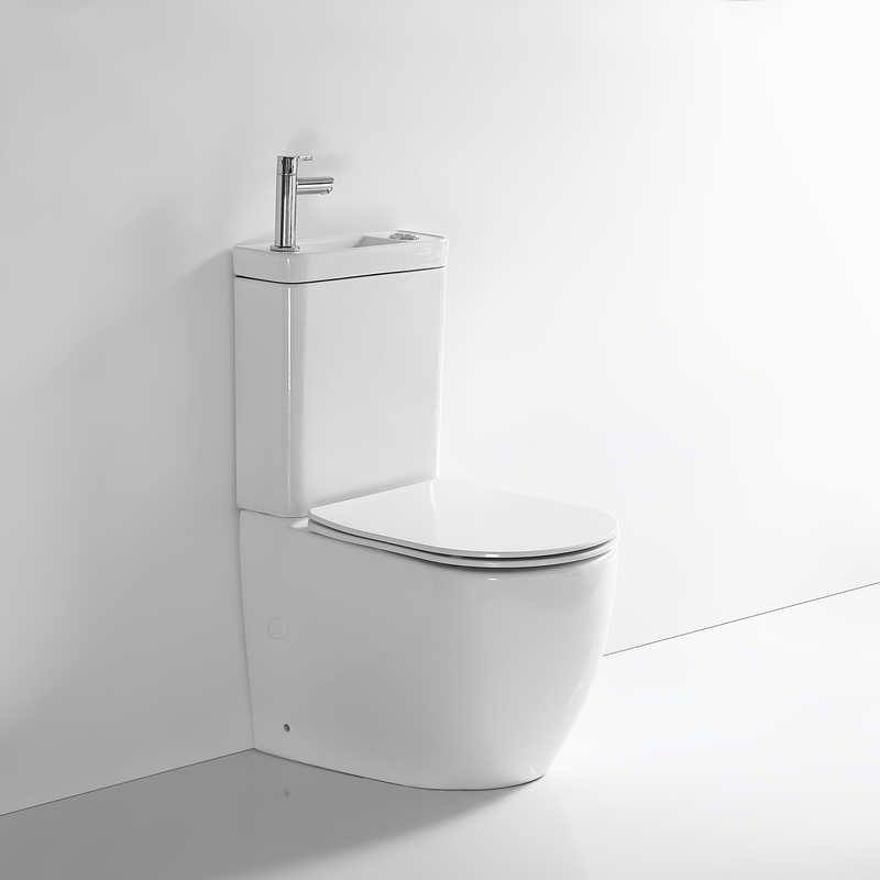 Douchescherm met scharnier 