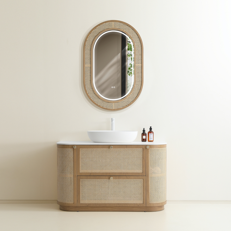 Matzwarte watervalmengkraan