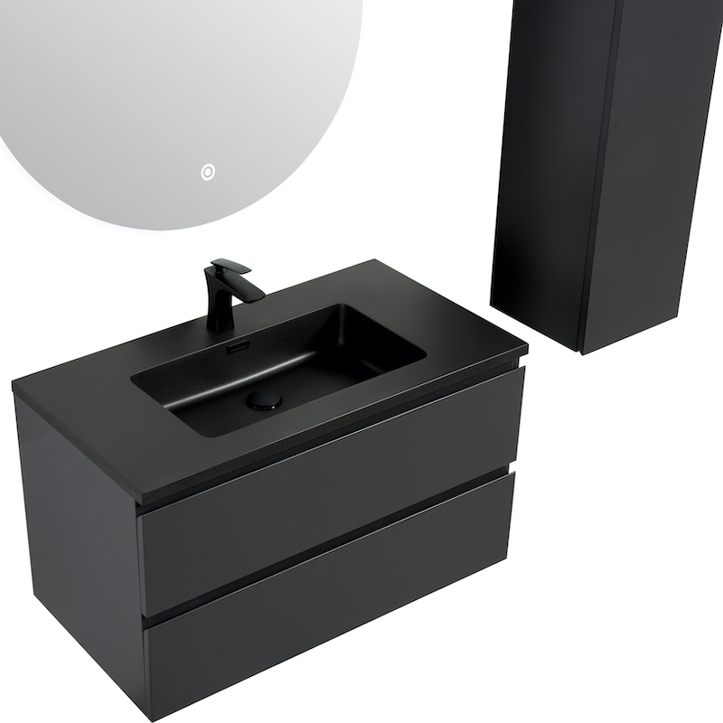 Geborsteld gouden toiletrolhouder met plankje