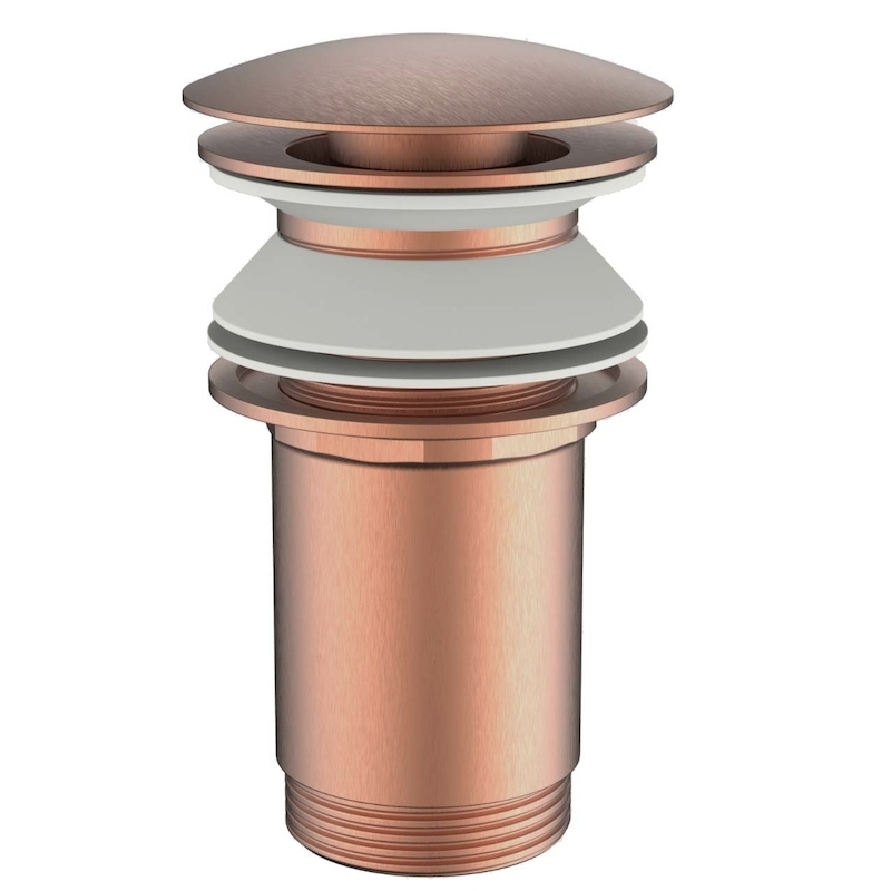 Bonde sans trop-plein cuivre bronze