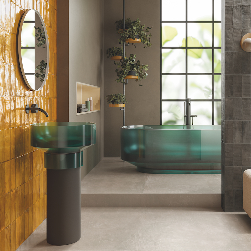 Carrelage Forme cenere Brick cenere