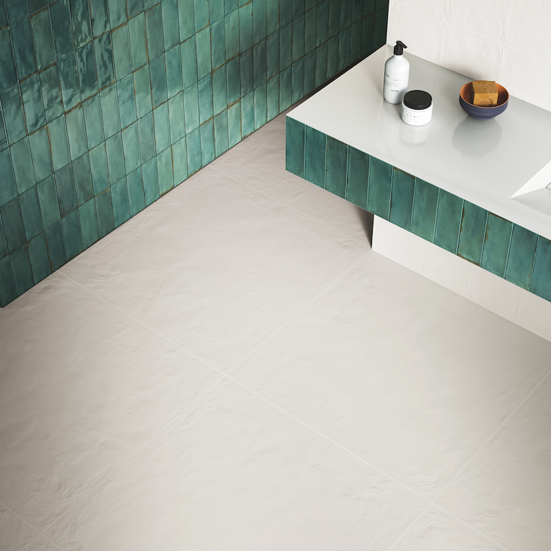 Carrelage sol Forme bianco assoluto