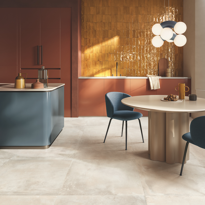 Carrelage Forme Majolica Ocra brillante