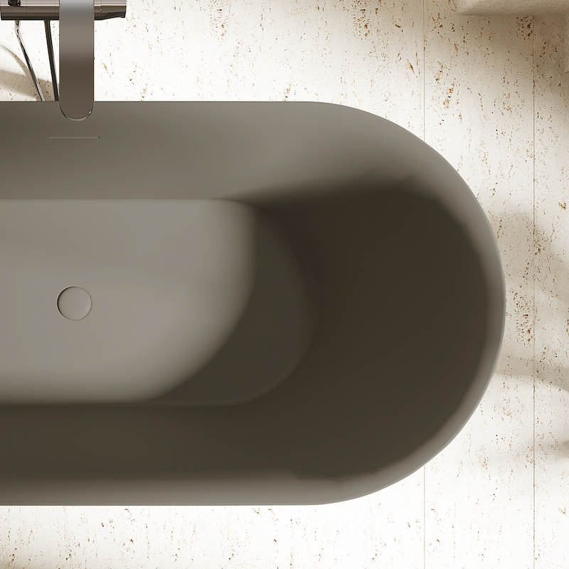 Baignoire Cendré ilot 