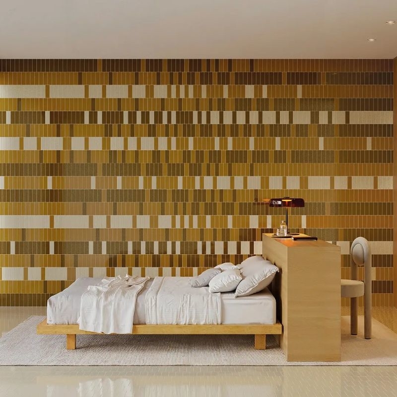 Carrelage Micare Ambar Linen et Dark et Medium