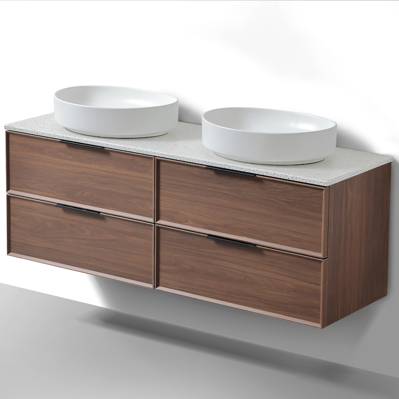 Borda 140 terrazzo Mix poignée noire