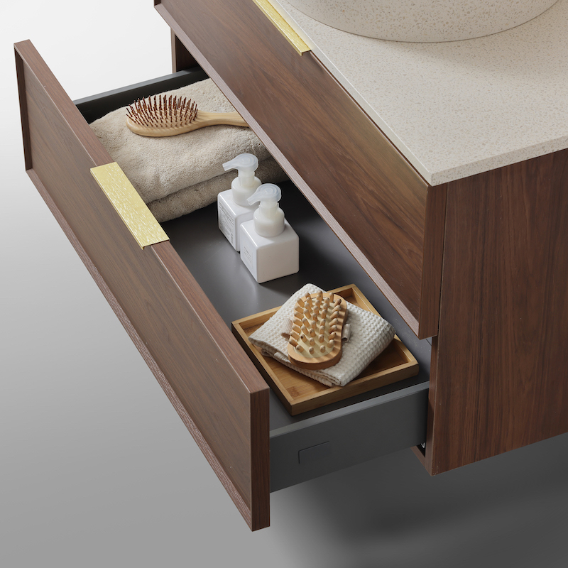 Borda 140 cm tiroir ouvert