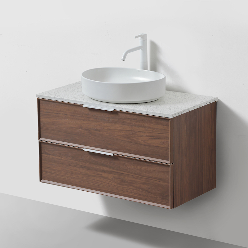 Borda 90 terrazzo mix poignée blanche