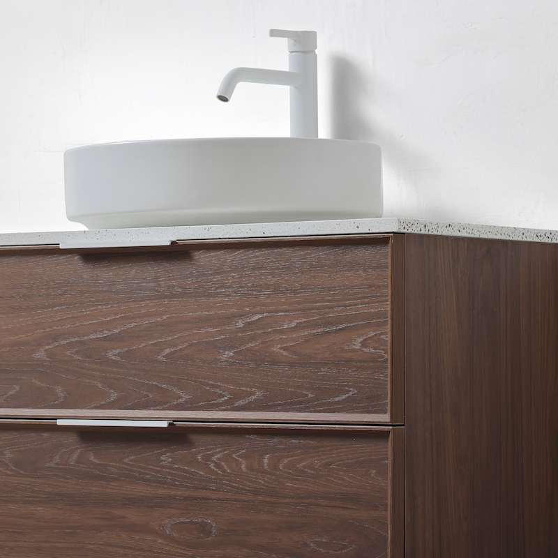 Borda terrazzo mix poignée blanche zoom